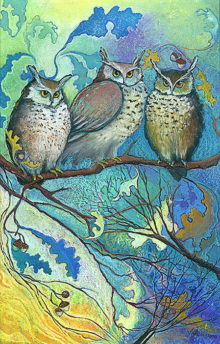 Goodmorning Hoot Pastel